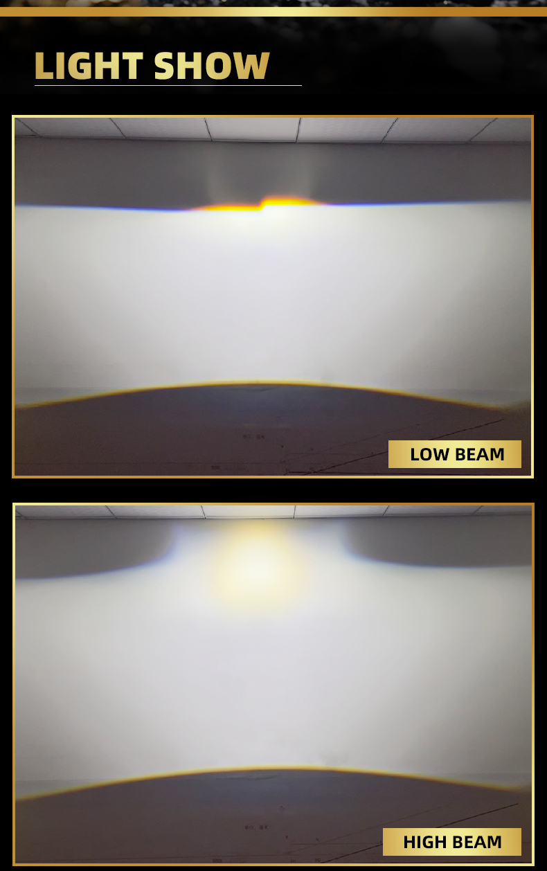 Sanvi KUIJIA Armor Series Especially for Agents Abroad 3 inch Size 75W 6000K LK Auto Bi LED Projector Lens Headlights Upgrading Retrofit Kits for Car Motorcycle Headlights  