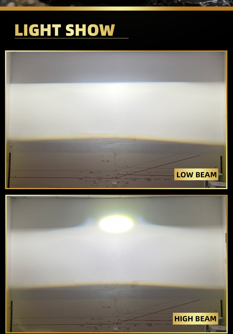 New arrival 1.5 1.6 inch 55W 6000K 4300K A9 matrix bi led projector lens headlight modules for car motorcycle headlights retrofit kits  