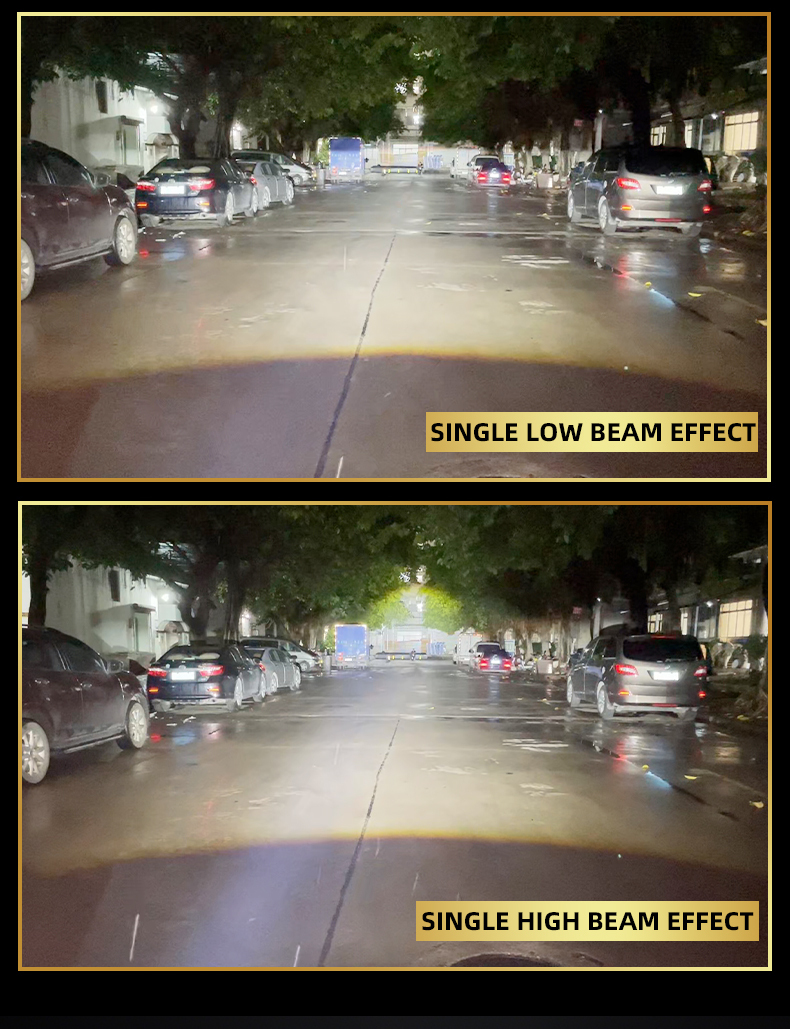 Sanvi auto lights new arrival A8 40w-45w 6000k 3000k 1.5 inch car led projector lens headlight modules for energy car motorcycle lights  