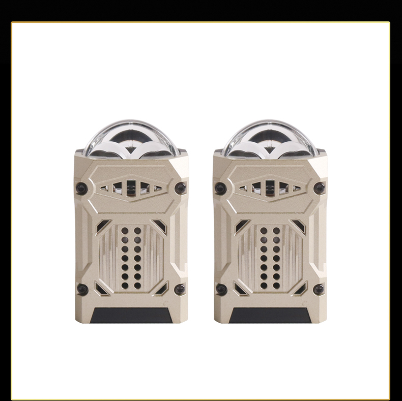 Sanvi auto lighting system new arrival M82 1.8 inch 60w 6000k matrix bi led projector lens headlight retrofit kits for car motorcycle light upgrading  