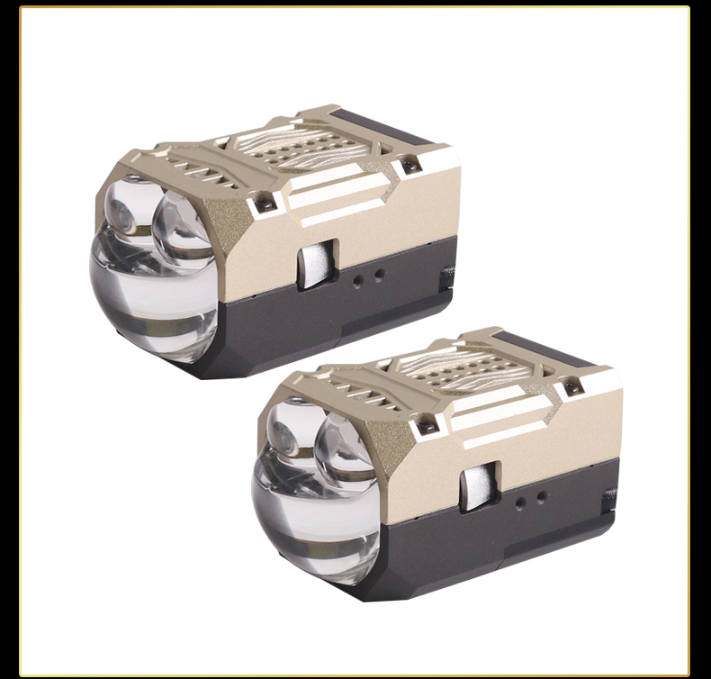 Sanvi auto lighting system new arrival M82 1.8 inch 60w 6000k matrix bi led projector lens headlight retrofit kits for car motorcycle light upgrading  