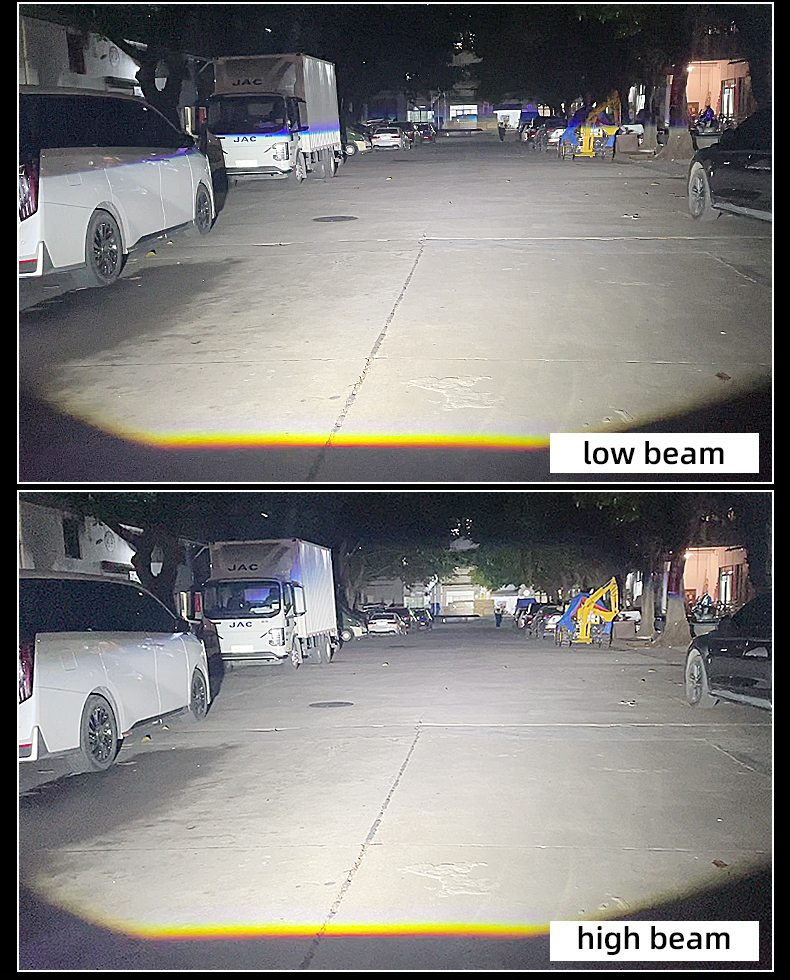 SANVI auto lights new arrival S301 12v 68w to 90w white color 3 pieces led projector lens grille lights driving fog led drl lights  