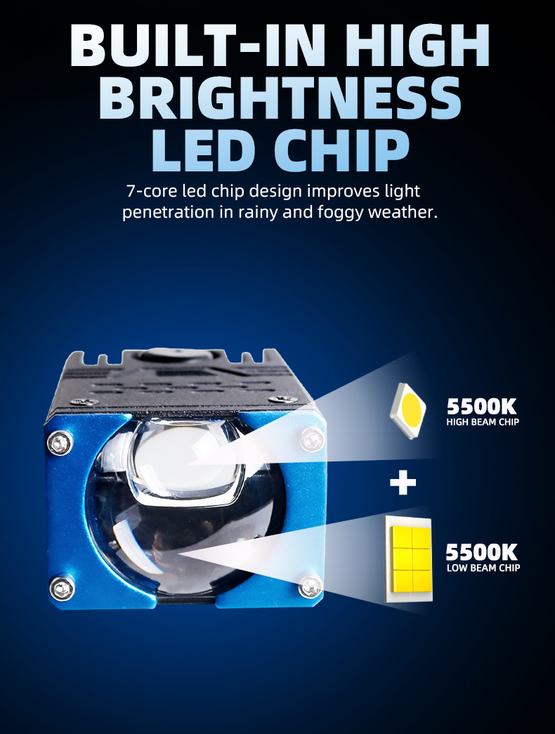 Sanvi auto lighting system new arrvial S101 led grille light 68w 6000k high low beam super bright LED Grille Light Bar  