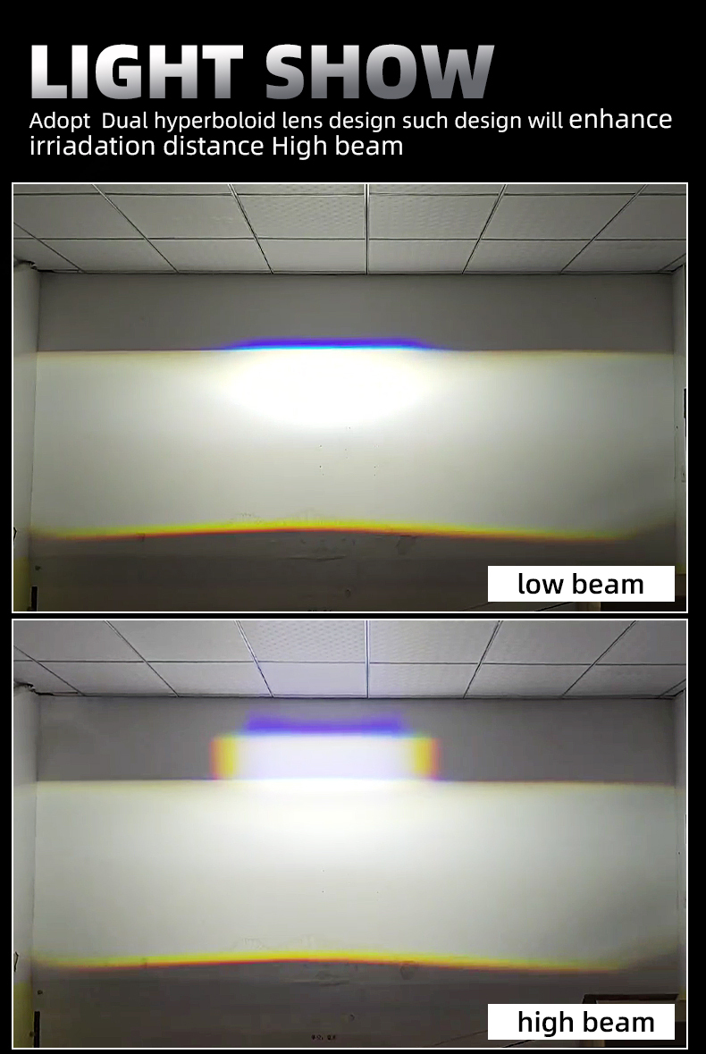 Sanvi Automotive LED Lamps S30 Car Light 60W Low 90W High Beam 6000K White Light - Grille/Head/Fog/Work/Driving Lights  