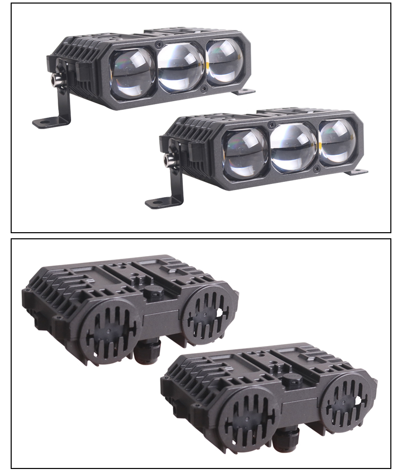 Sanvi Automotive LED Lamps S30 Car Light 60W Low 90W High Beam 6000K White Light - Grille/Head/Fog/Work/Driving Lights  