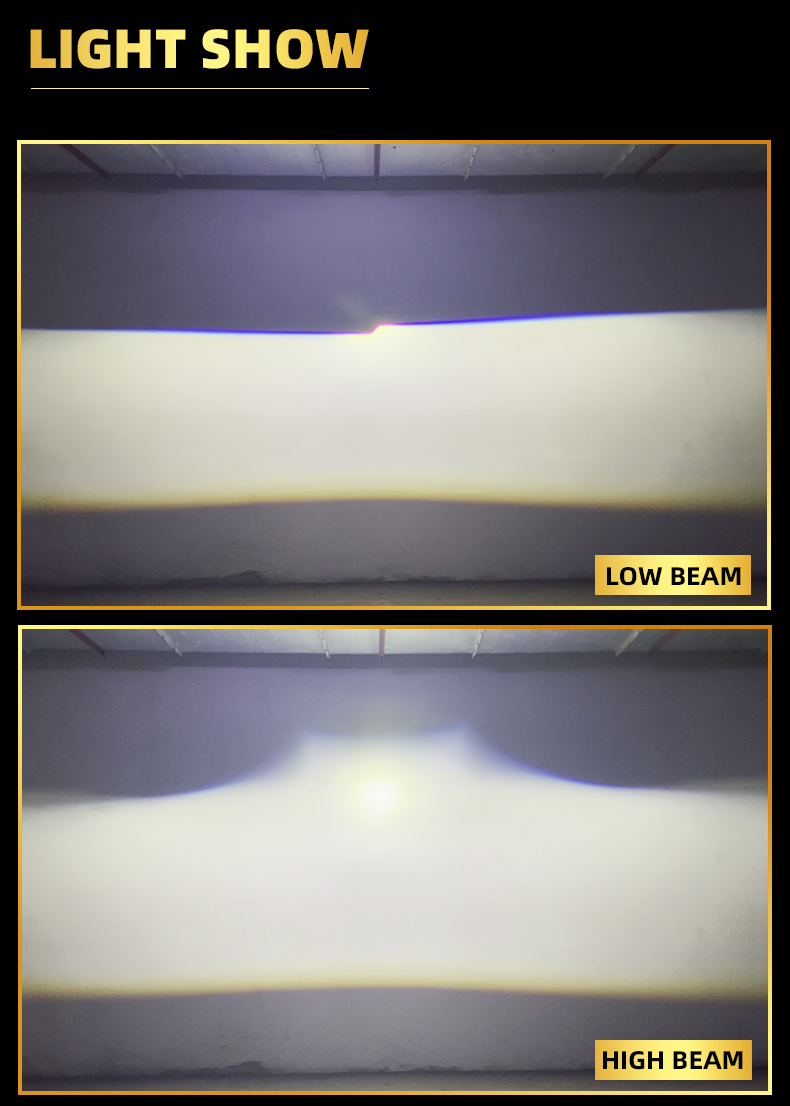 Aftermarket auto lightng systems 3 inch 92w 6000k T2R prism bi led projector lens headlight retrofit conversion kits for car lights  