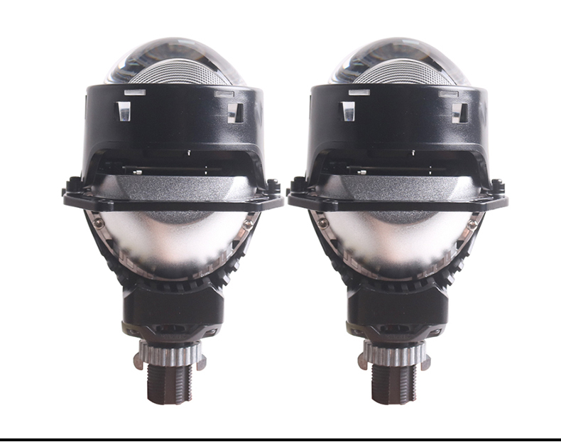 Sanvi official auto lighting factory 3 inch h4 h7 9005 S50 bi led projector lens headlights aftermarket automotive led headlights for car motorcycle headlights  