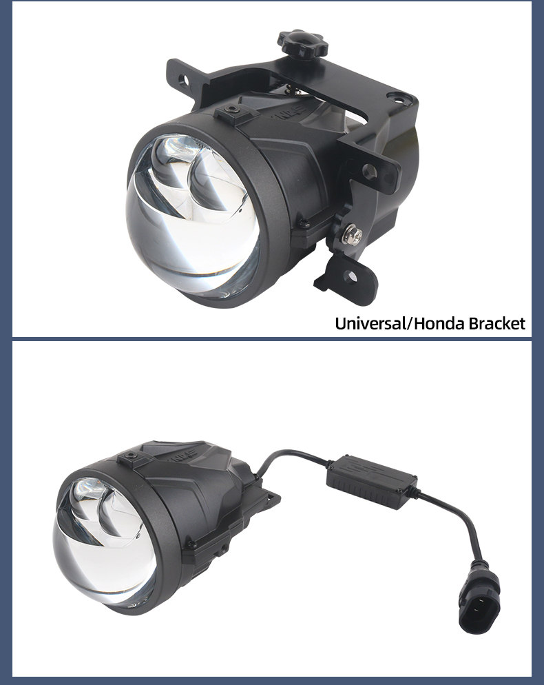 SANVI Auto Lighting Factory New Arrival 3 Inch 5500K 60W F32 3 Inch Led Projector Lens Fog Light for Toyota Honda Fog Lamp