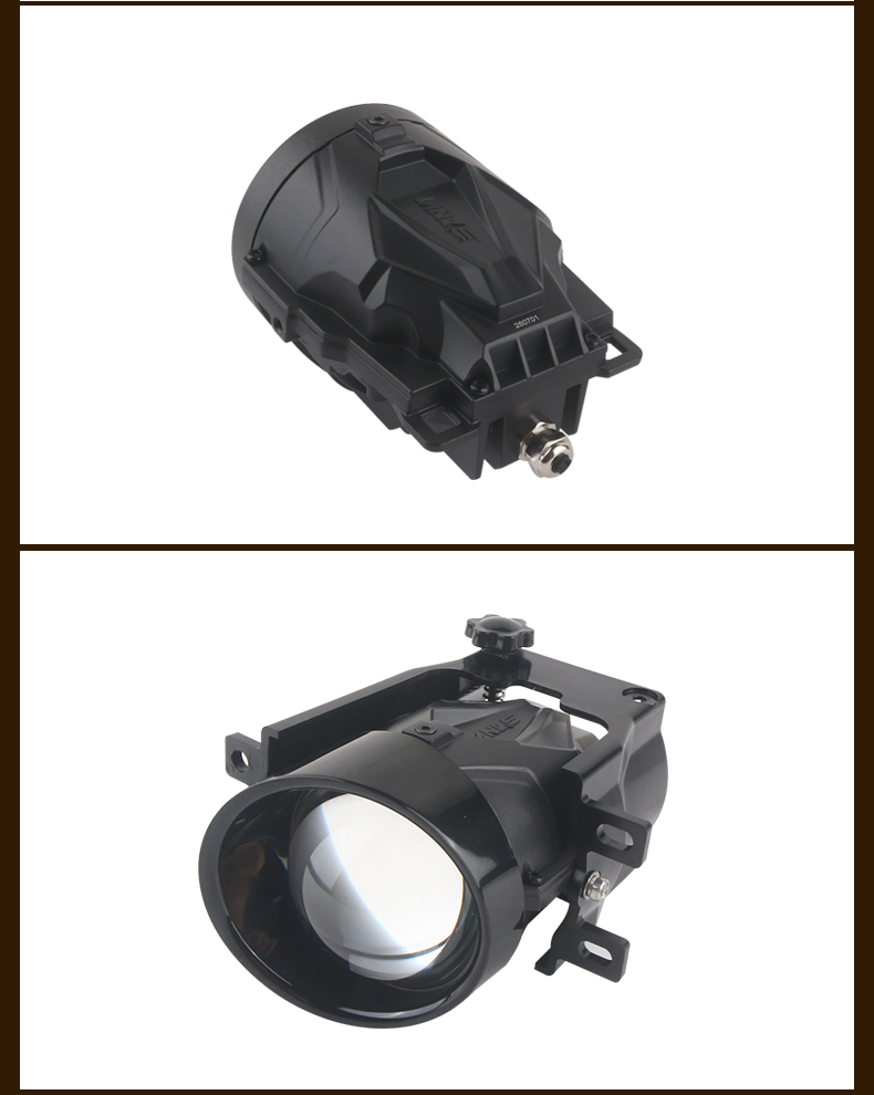 Sanvi auto lighting wholesale factory 3 inch F31 35w 3 color 3000k 4300k 5500k led projector lens fog lights for toyota honda fog lights upgrading  