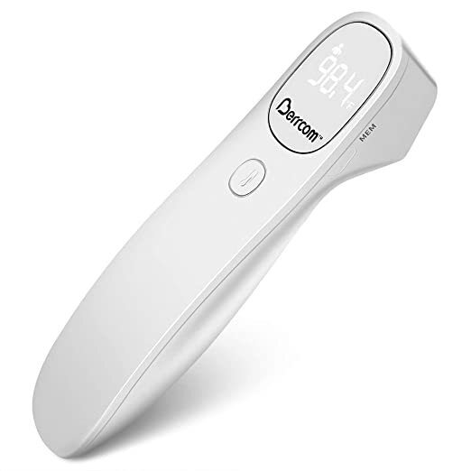 Quick and easy to carry non-contact temperature measurement handheld thermometers infrared mini 2 in 1
