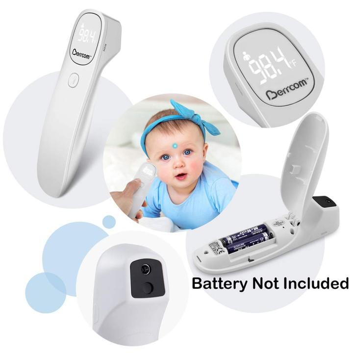 Quick and easy to carry non-contact temperature measurement handheld thermometers infrared mini 2 in 1
