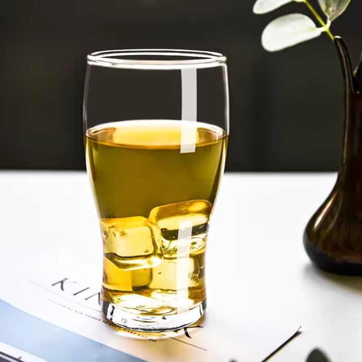 6oz 250ml 500ml Crystal Glassware Branded Custom Logo Drinks Pilsner Tumbler Pint Glass Cup Beer Glasses Set For Nightclub