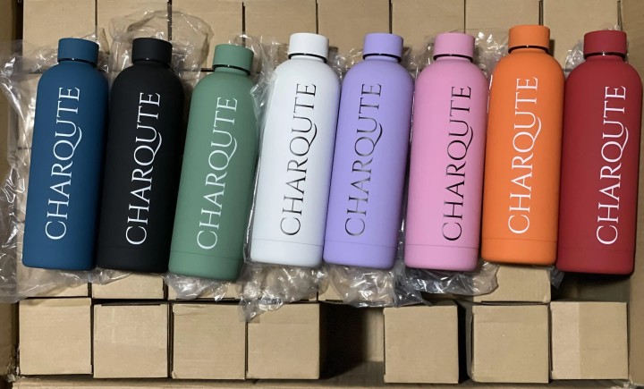  Personalizado Gym De Vidrio Acero Inoxidable Para Gimnasio Deportiva 500Ml 750Ml Botella De Agua