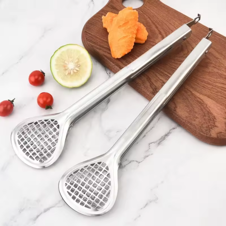 Multi functional stainless steel food clip kitchen supplies steak clip barbecue clip