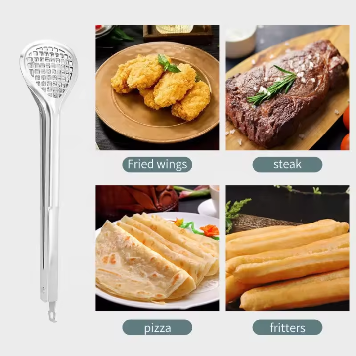 Multi functional stainless steel food clip kitchen supplies steak clip barbecue clip