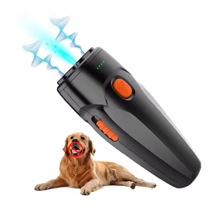 High-Power Ultrasonic Dual Sensor Anti Barking Device With Training/Deterrent Modes Dog Whistle to Stop Barking Device