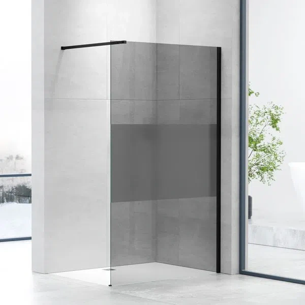 Tinted Glass Walkin Shower Screen