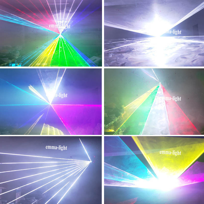 30W 40W 50W 60W full color laser light ILDA 3D animation
