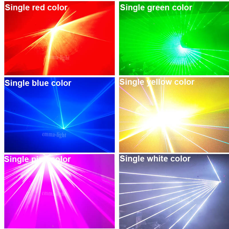 30W 40W 50W 60W full color laser light ILDA 3D animation