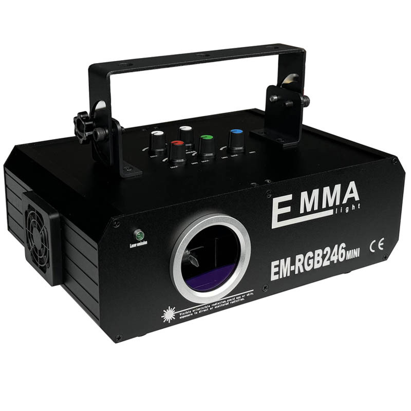 Bluetooth Compatiable ILDA Animation 4W 6W Laser Projector Voice