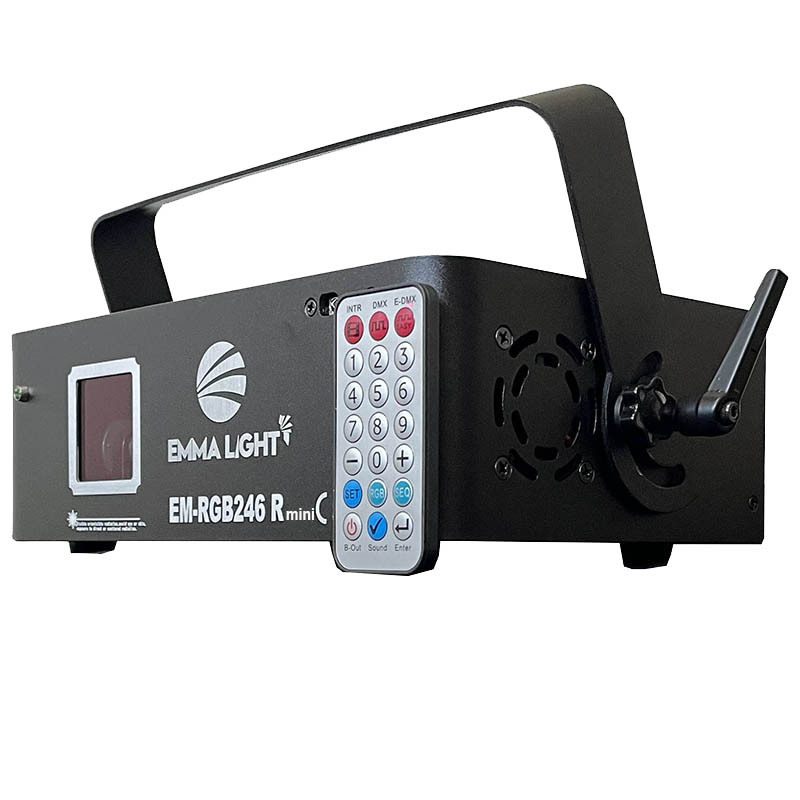 Ilda Dmx SD Card Text Animation Laser Projector Rgb Laser 4W 6W