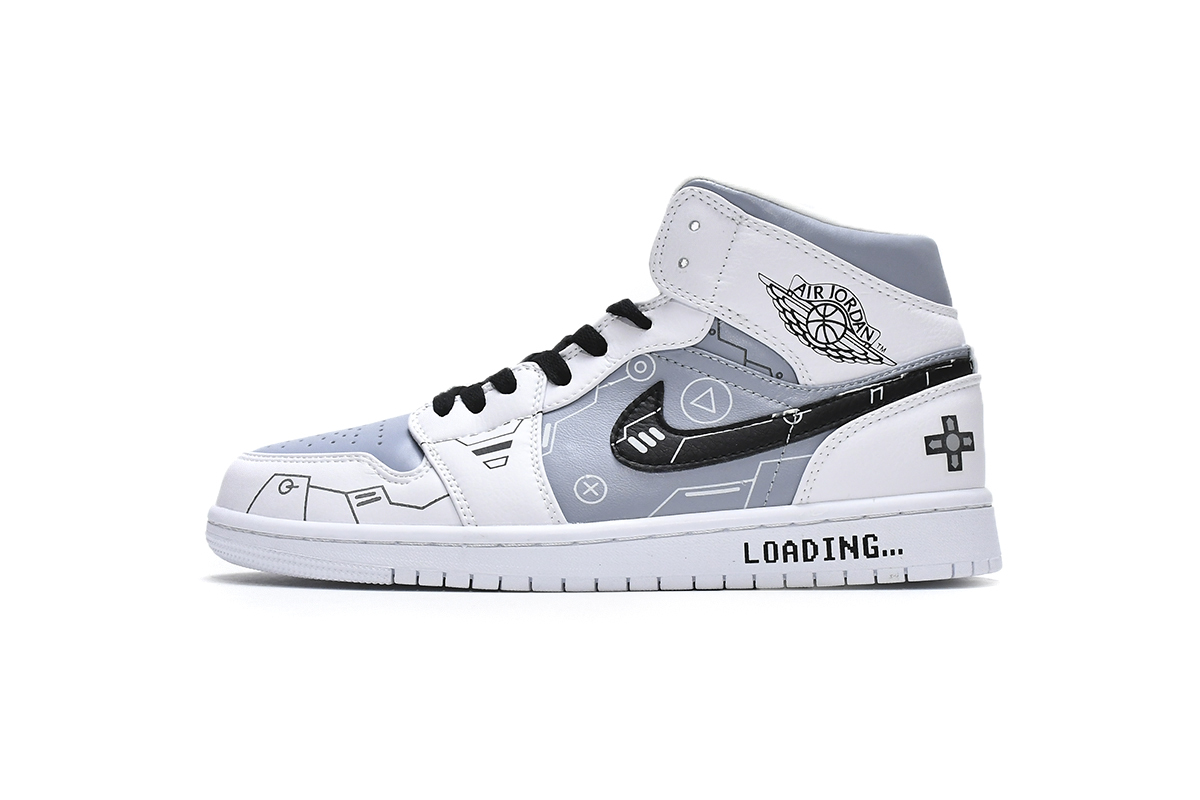 PK Air Jordan 1 Mid PS5, 554724-130 sale online - repsneaker.net