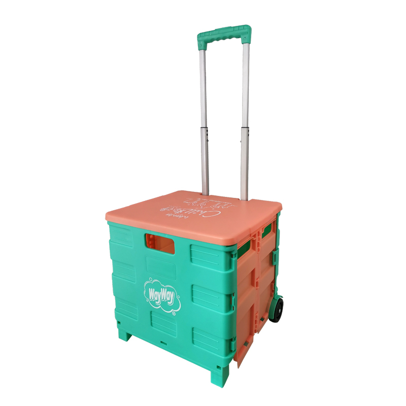 Amazon Hot Sale Outdoor Trolley Cart Portable Trolley Cart, Effortless Cart for Grocery Shopping  