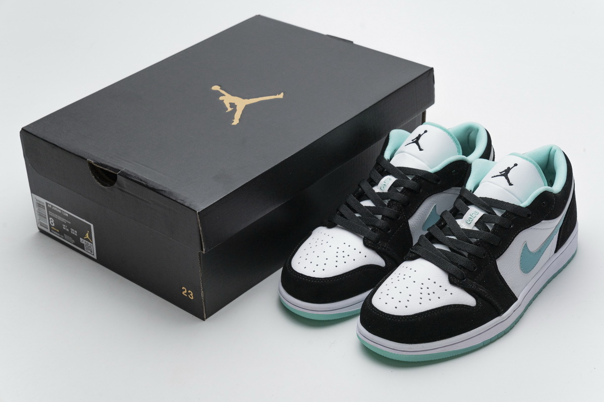 Cheap Jordan LJR Jordan 1 Low Island Green,CQ9828131