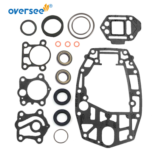 6H4W0001 Gear Box Gasket Kit For Yamaha Outboard Motor Parts 3 Cyliner