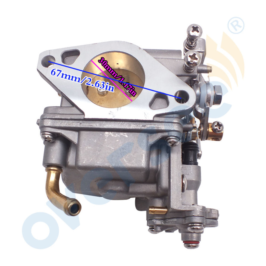 3BJ031000 Carburetor For Tohatsu Outboard Motor 4 Stroke MFS 20HP Engine 3BJ03100 3BJ031000