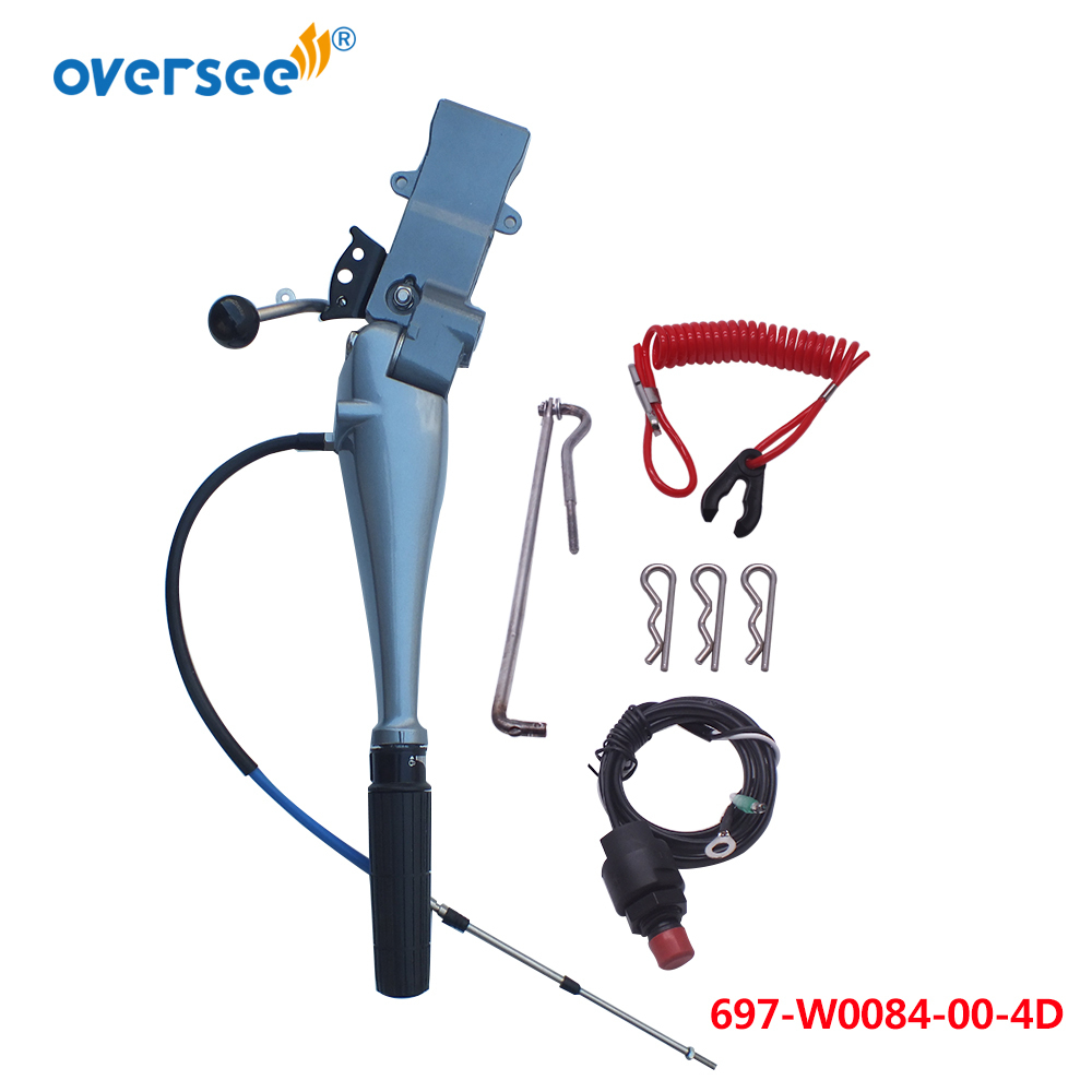 66342111 Steering Tiller Handle Assembly For Yamaha Outboard Motor 2T