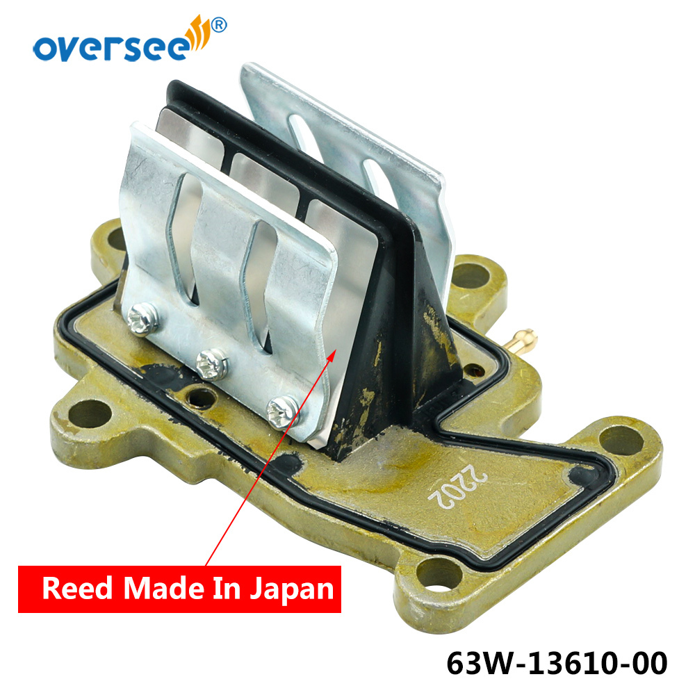 63W1361000 Reed Valve Assy Replaces For Yamaha Parsun Powertec 9.9HP
