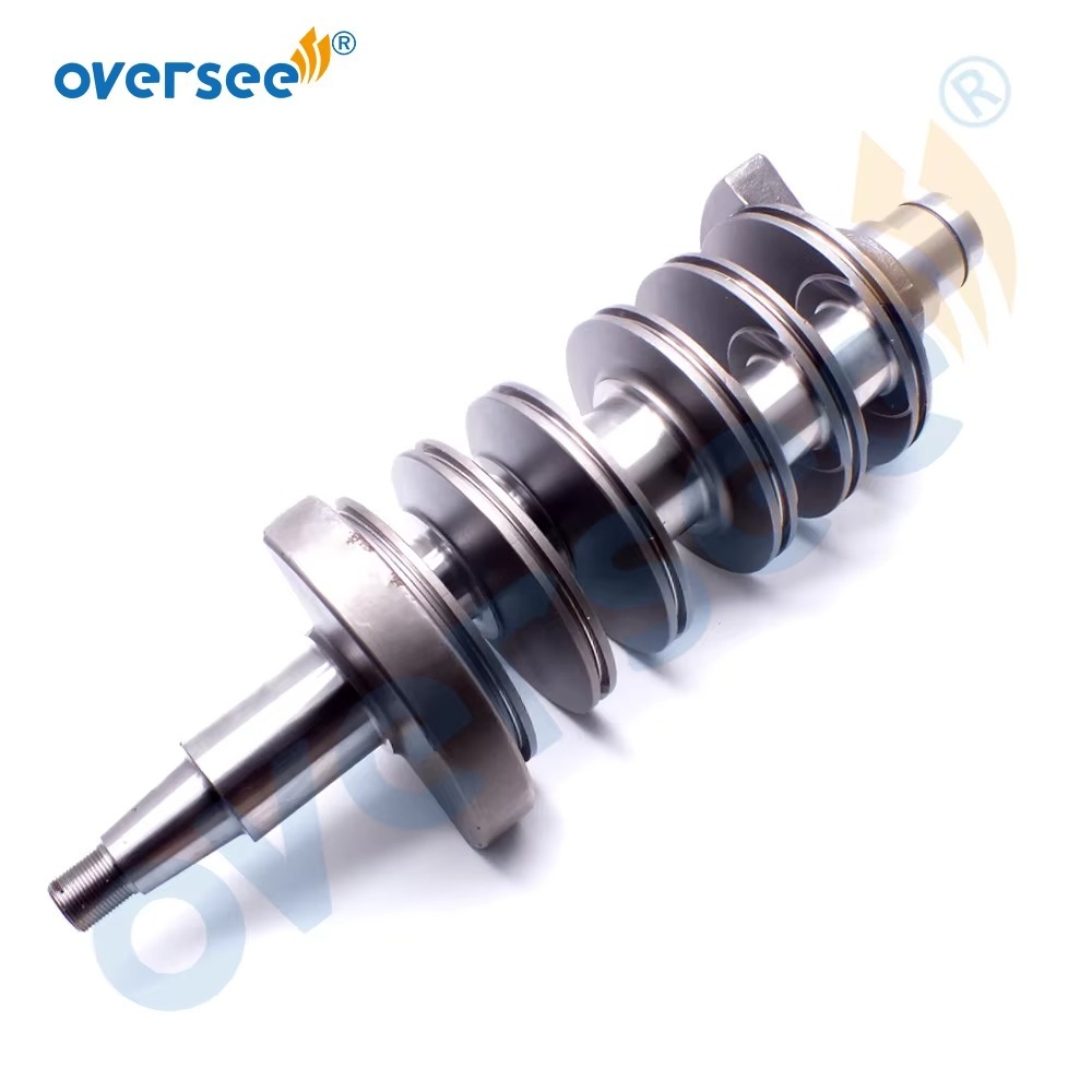 6E5-11411 Crankshaft For Yamaha Outboard Motor 2T V4 115 130