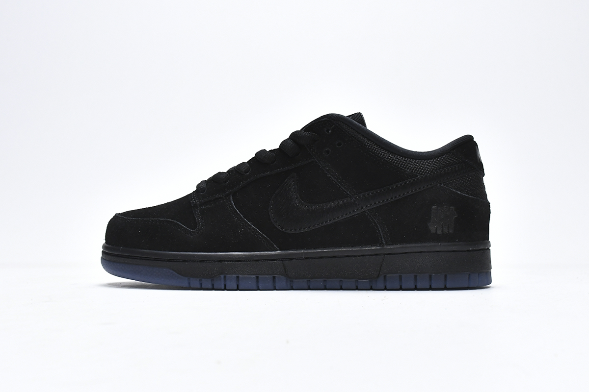 dunk low undefeated 5 on it black