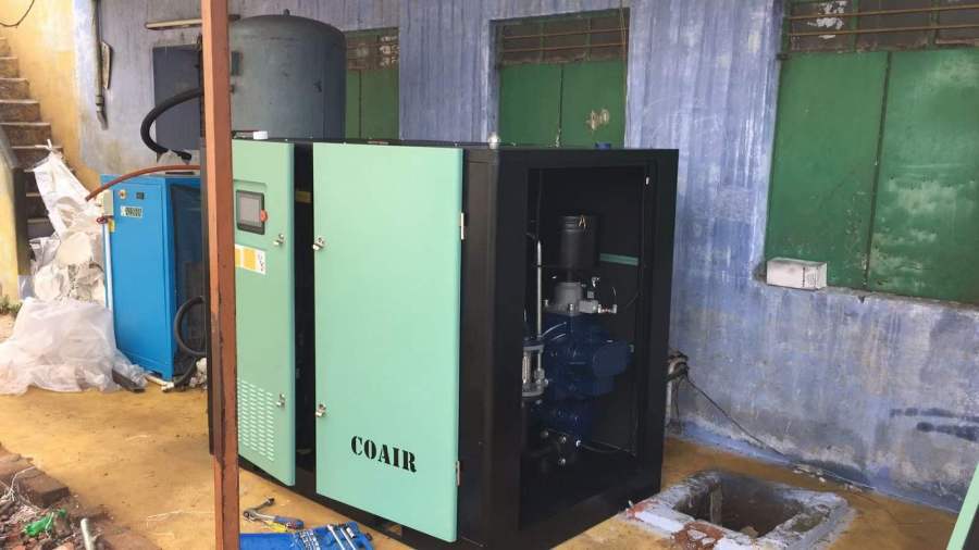 The difference between fixed speed screw air compressor and permanent magnet VSD screw air compressor