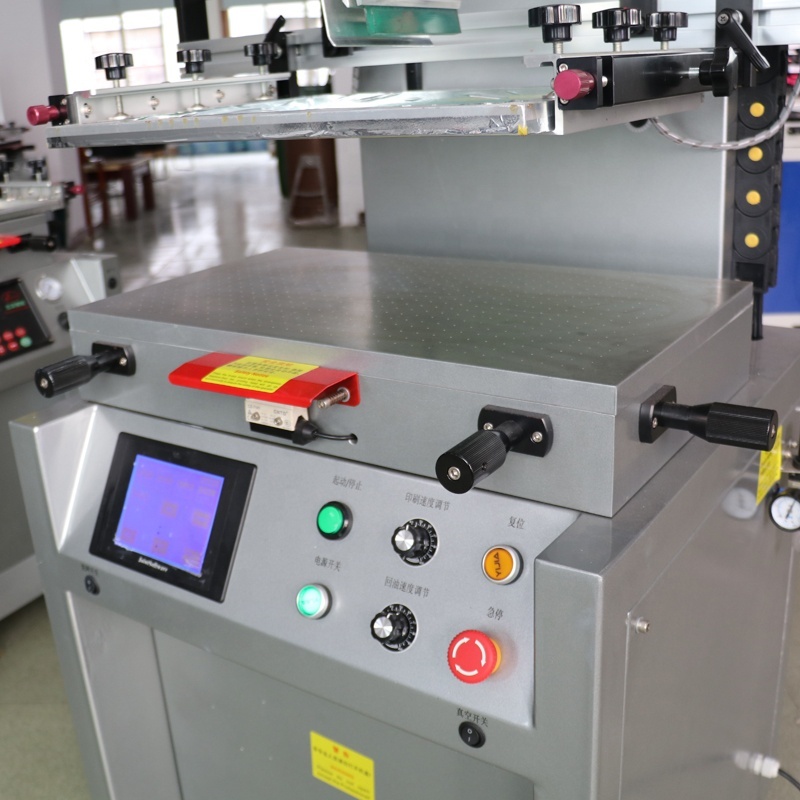 Factory price Flat silk screen printing machine  for auto parts, precision metal, gift accessories, watch glasses  