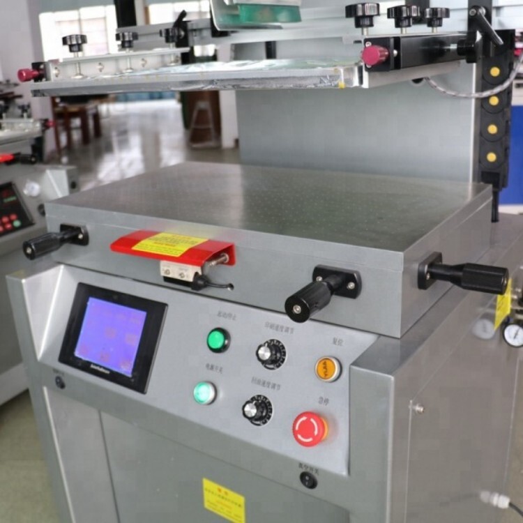 HS-3050P  dongguan  factory supply flat PVC sheet screen printing machine  