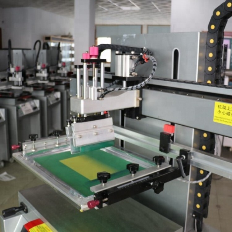 HS-3050P  dongguan  factory supply flat PVC sheet screen printing machine  