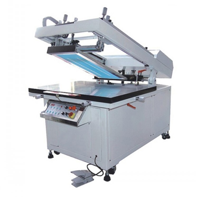 HS-X6069P oblique arm flat screen printer screen printing machine for sale  
