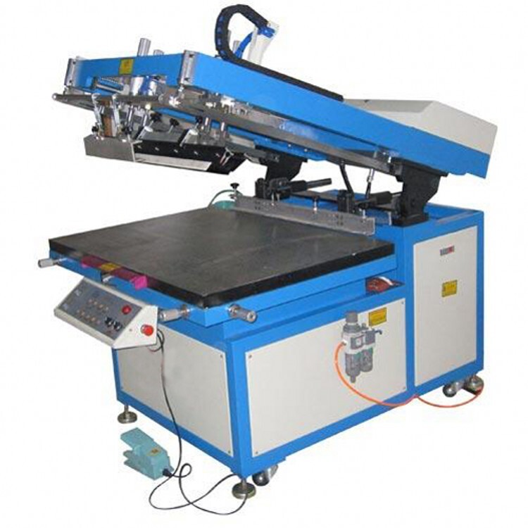 HS-X6069P oblique arm flat screen printer screen printing machine for sale  
