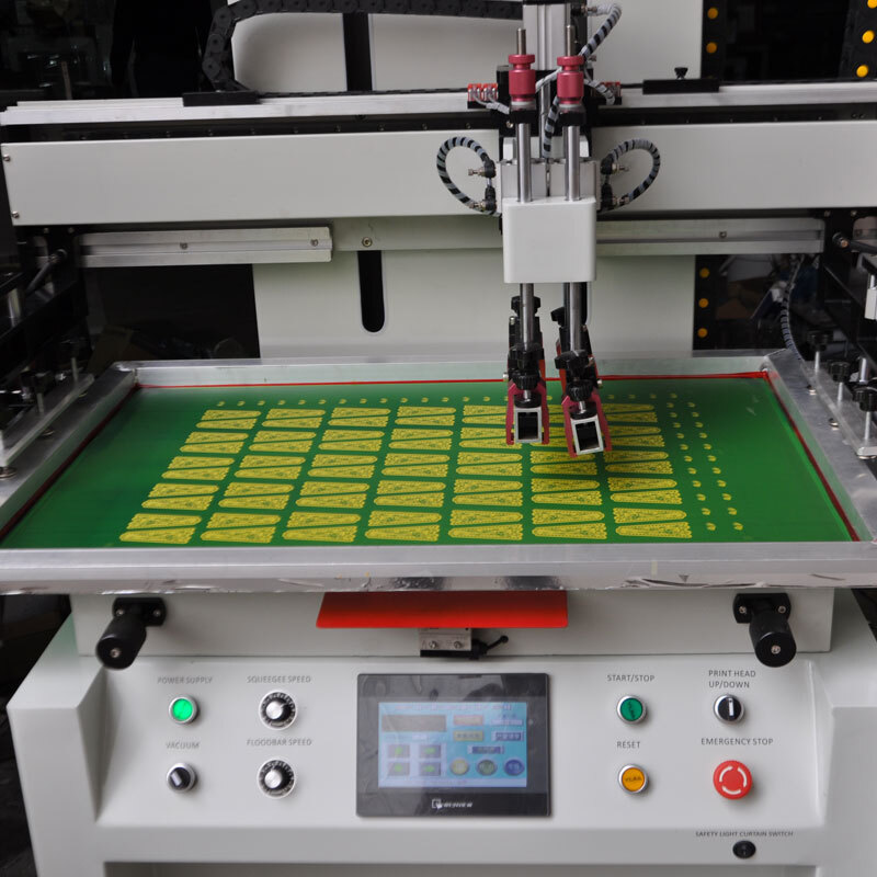 Cylindrical screen printer silk  screenprinting machine  for bottle paper cups  