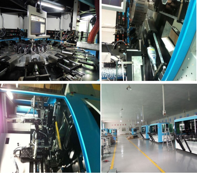 Jiuhong factory full servo automatic CNC screen printing with hot stamping for wine bottle logo printing  