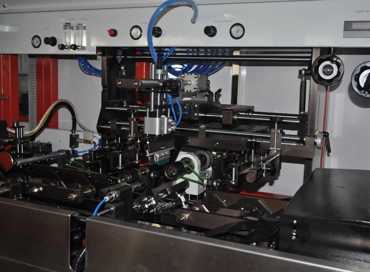 HS-ASPM4  4 color automatic bottle screen printer four colour round auto screen  printing machine  