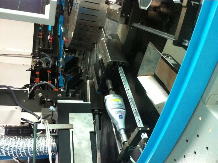 Automatic multi-function servo two-color screen printing machine for Cylindrical, triangular, elliptical  polygons bottles  