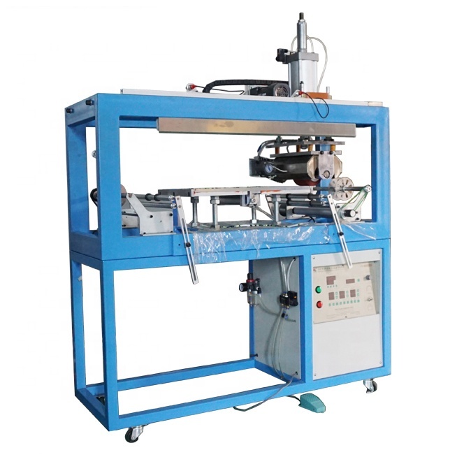 HL-204D Manufacturer  roll to roll heat transfer press label printing machine for  plastic, box, pipe, tap, metal  