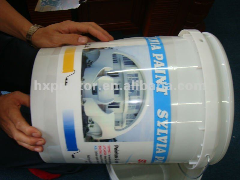 HP-L600A Manufacturer price semi- auto 100L drum bucket pail heat transfer machine for  barrel bbl Steel Drum  metal pail  