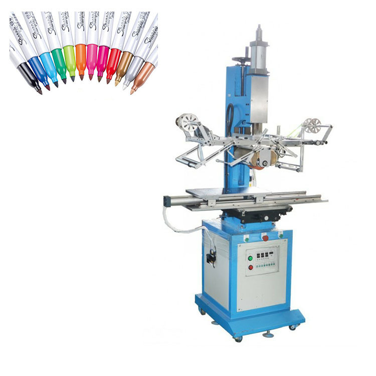 Cone product swing  hot stamping machine for cosmetics, plastic cup, pen, , small toy shell whole turnover printing  