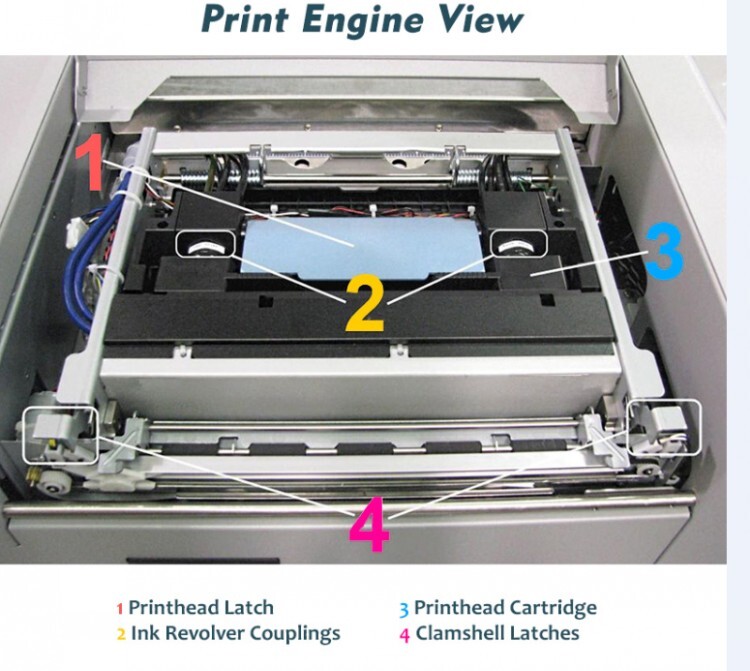 JM280 memjet printer industrial  print price label printing machine  