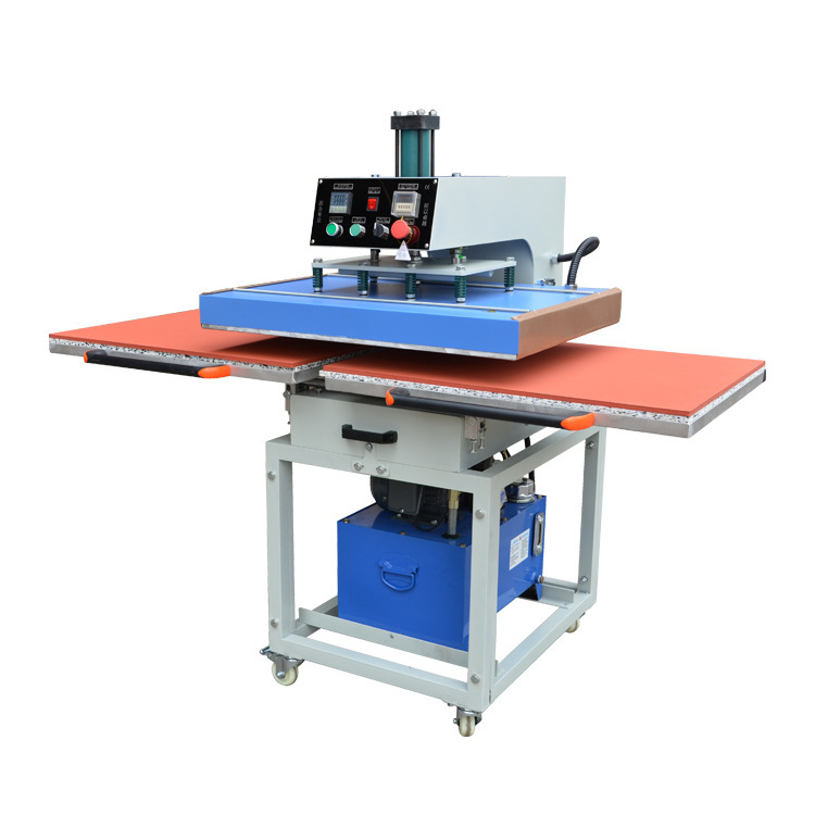 manufacturer supply  Hot transfer printing machine equipment double station  hydraulic pressing printing machine for T shirt  