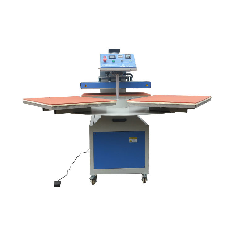 Six plate automatic T shirt  printing machine for garment  apparel ready made clothes  